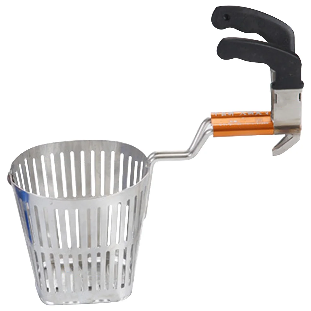 

Stainless Steel Hot Pot Colander Spoon Open Close Hook Cooking Strainer Basket Heat Resistant Kitchen Gadget Skimmer Ladle
