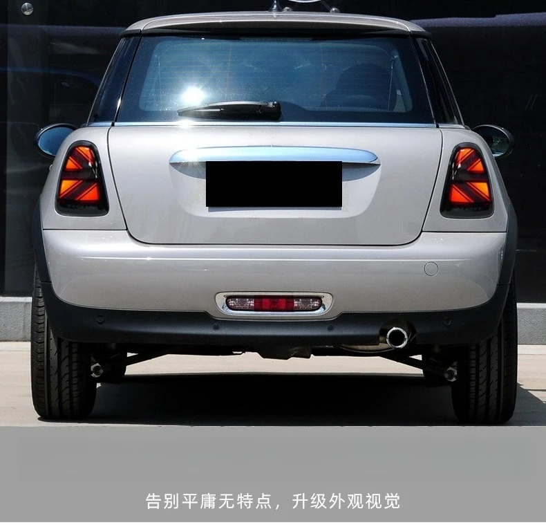 For BMW Mini R56 R57 R58 R59 2007-2013 Car Tail Light Assembly LED Rear Tail Light Modified DRL Brake Reverse Turn Signal Lamp detail image 1