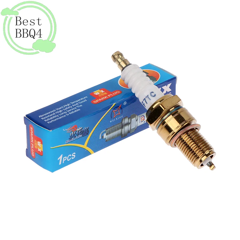BBQ4 Spark Plug F7TC for Generator Lawnmower Tractor Rototiller Water Pump Go Kart Farm Machinery Parts