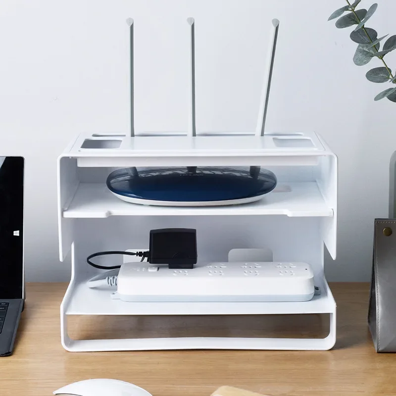 

Настольный Wi-Fi маршрутизатор, розетка для хранения проводов, органайзер для ТВ-приставки, стеллаж для хранения, удлинитель, скрытый отделочный ящик