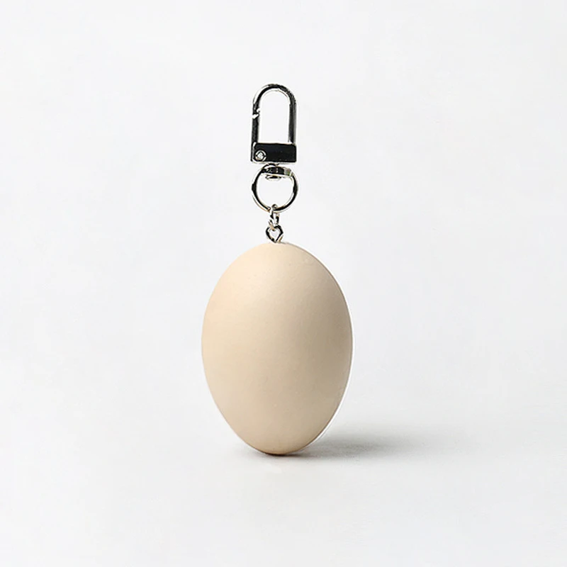 Kreativer Schlüsselanhänger in Form eines gekochten Eies, leckerer Anhänger, Rucksack-Dekoration, Accessoires, persönlicher Anhänger, Geschenk – Detail 9