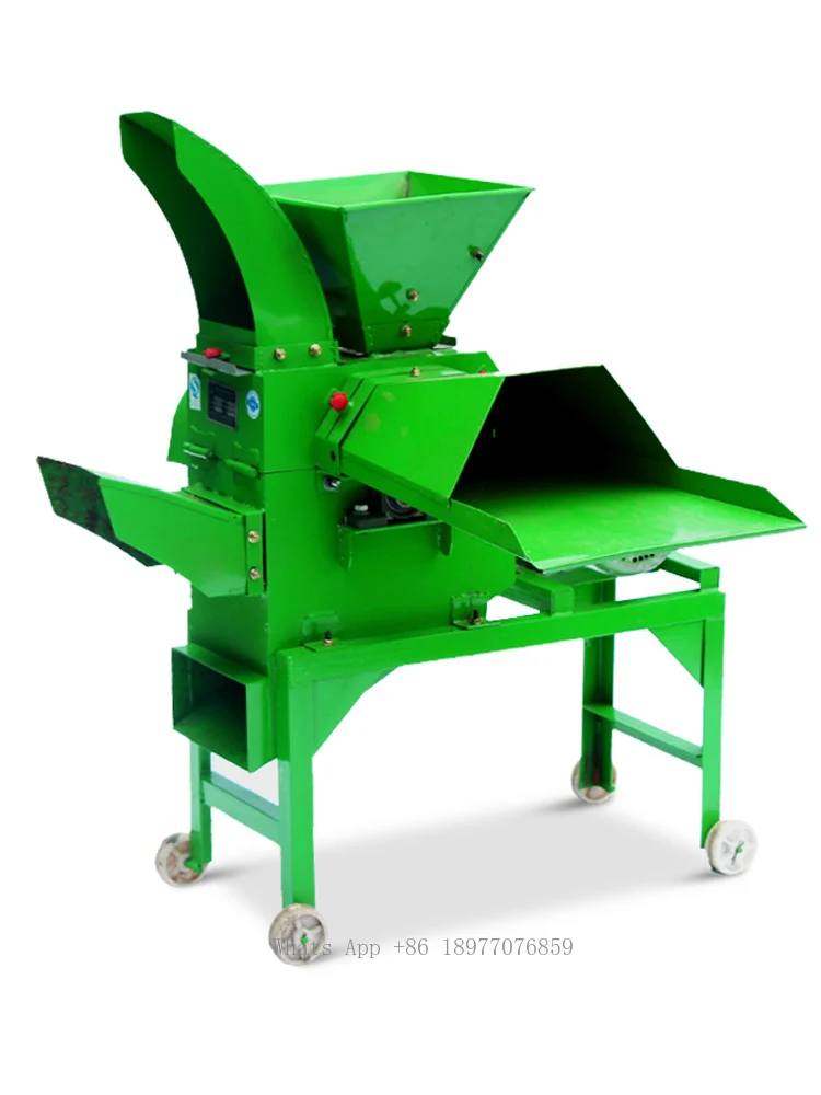 Hot Sale Multifunctional Wet And Dry Chaff Cutter Poultry Feed Processing Machine Animal Feed Grass Chopper In Southeast Asia