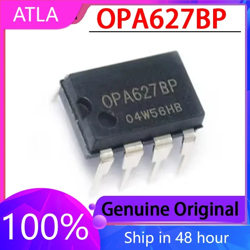 

2PCS New OPA627BP OPA6278P Inline DIP-8 Single Operational Amplifier Original