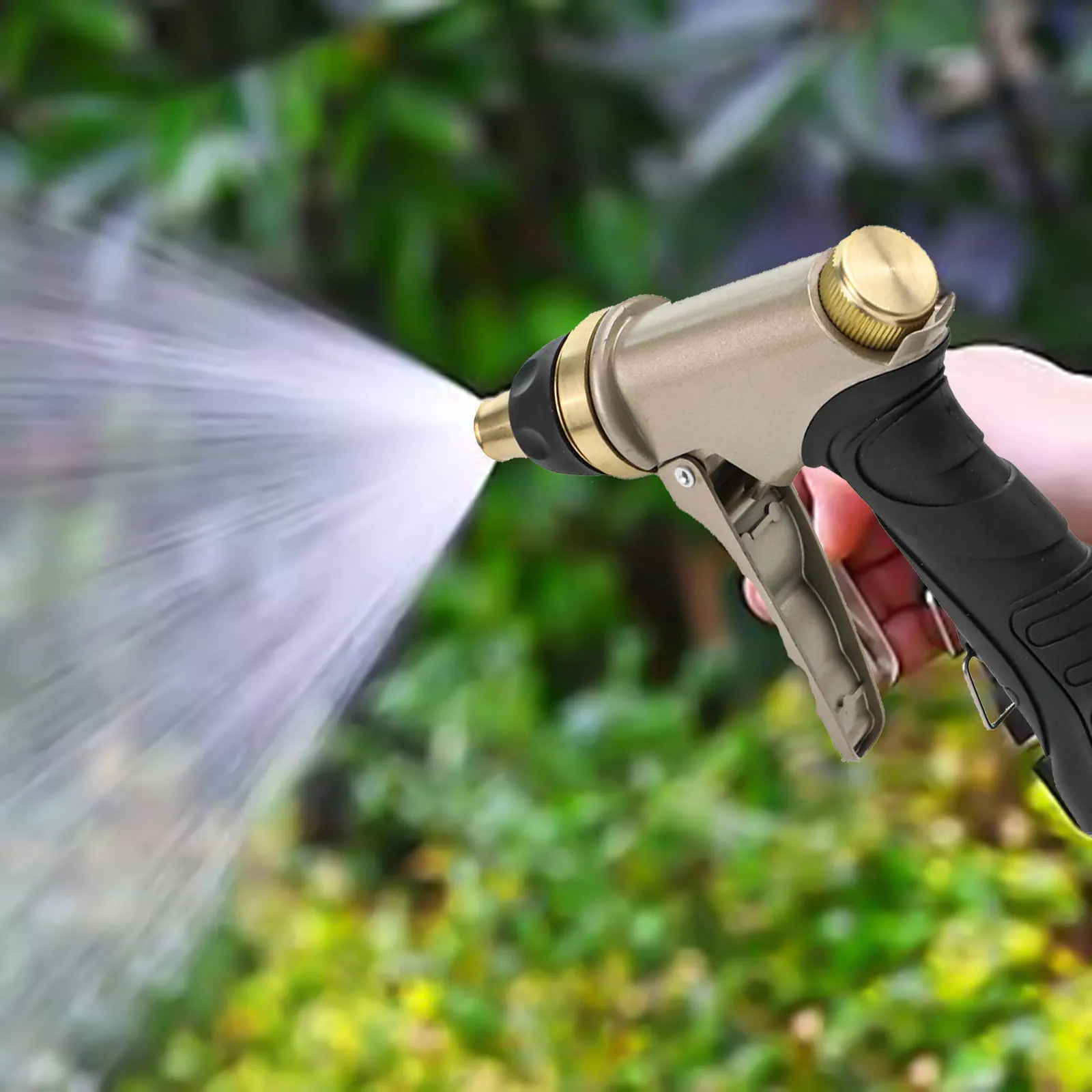 

Heavy Duty Garden Sprinkler Made of Zinc Alloy with Gel Coating Provides Long lasting Performance in Outdoor Conditions