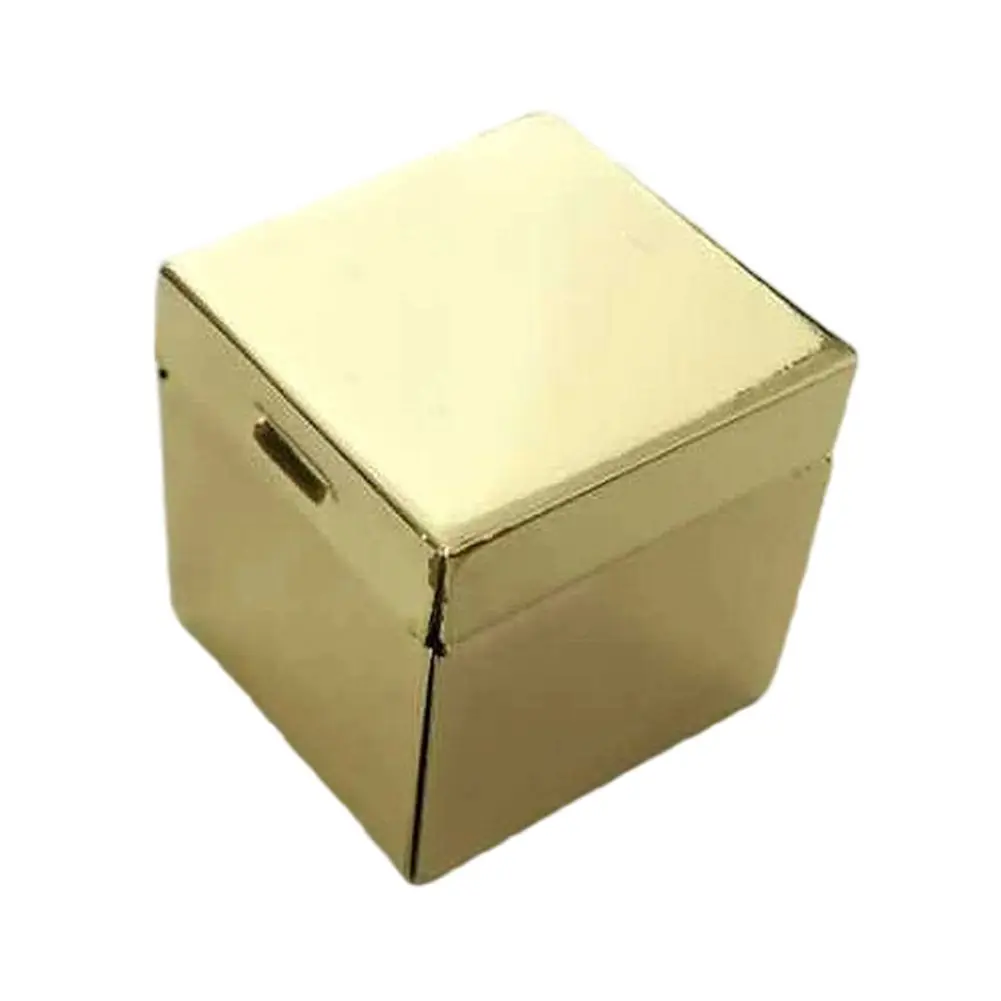 

Алюминиевый чехол для мела для снукера, алюминиевый чехол для мела для снукера, уменьшение проливания мела, компактная форма куба