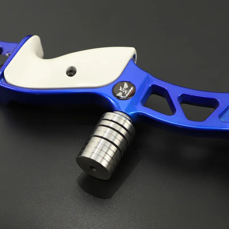 

1 шт., съемный вес для стрельбы из лука из нержавеющей стали, стабилизатор для лука, повышающий стабильность стрельбы для изогнутого/барабана/длинного лука