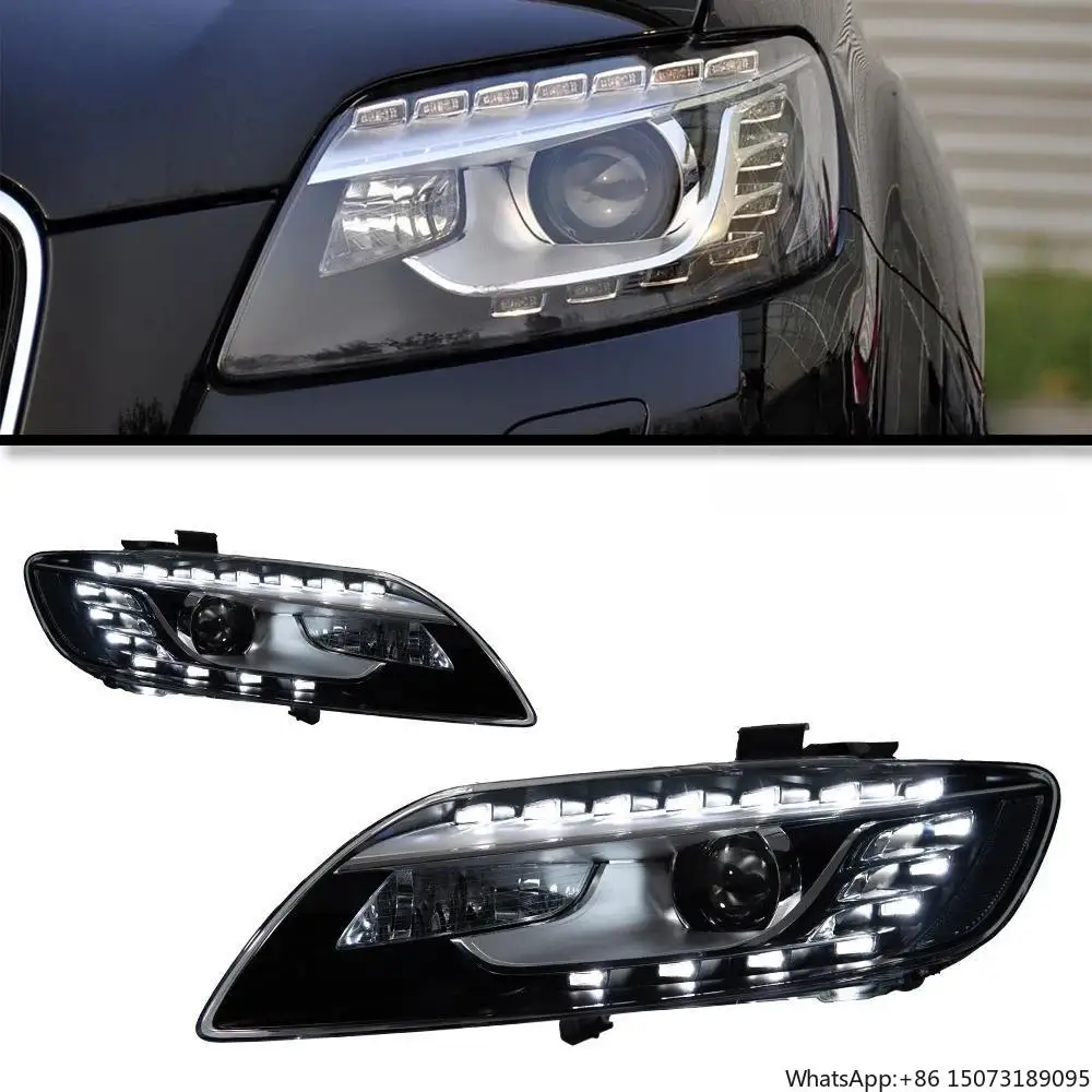 

Высококачественные фары для Audi Q7, ксеноновые лампы в сборе, 2010-2015, аксессуары для Q7 4L