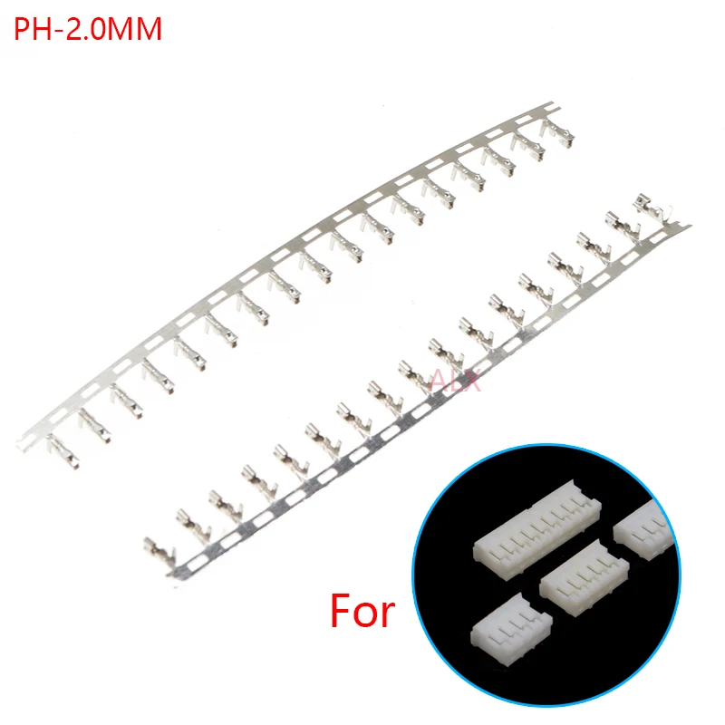 100pcs 1.0/1.25/1.5/2.0/2.54/3.0/3.96/4.2MM JST/ZH/PH/XH/VH/Dupont/MX/5557 Male Female Connector Housing Terminal For Wire Crimp