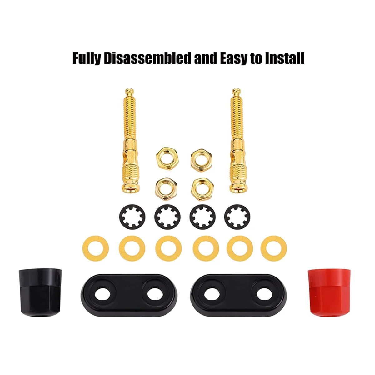 Banana Plug Jack 20Pcs Banana Plug Jack Female Socket Binding Post Dual