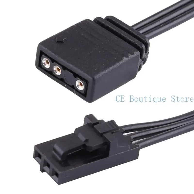 652F 5V3PIN ARGB Адаптерный кабель идеально подходит для RGB 4pin для Auraandmsi Light Connector