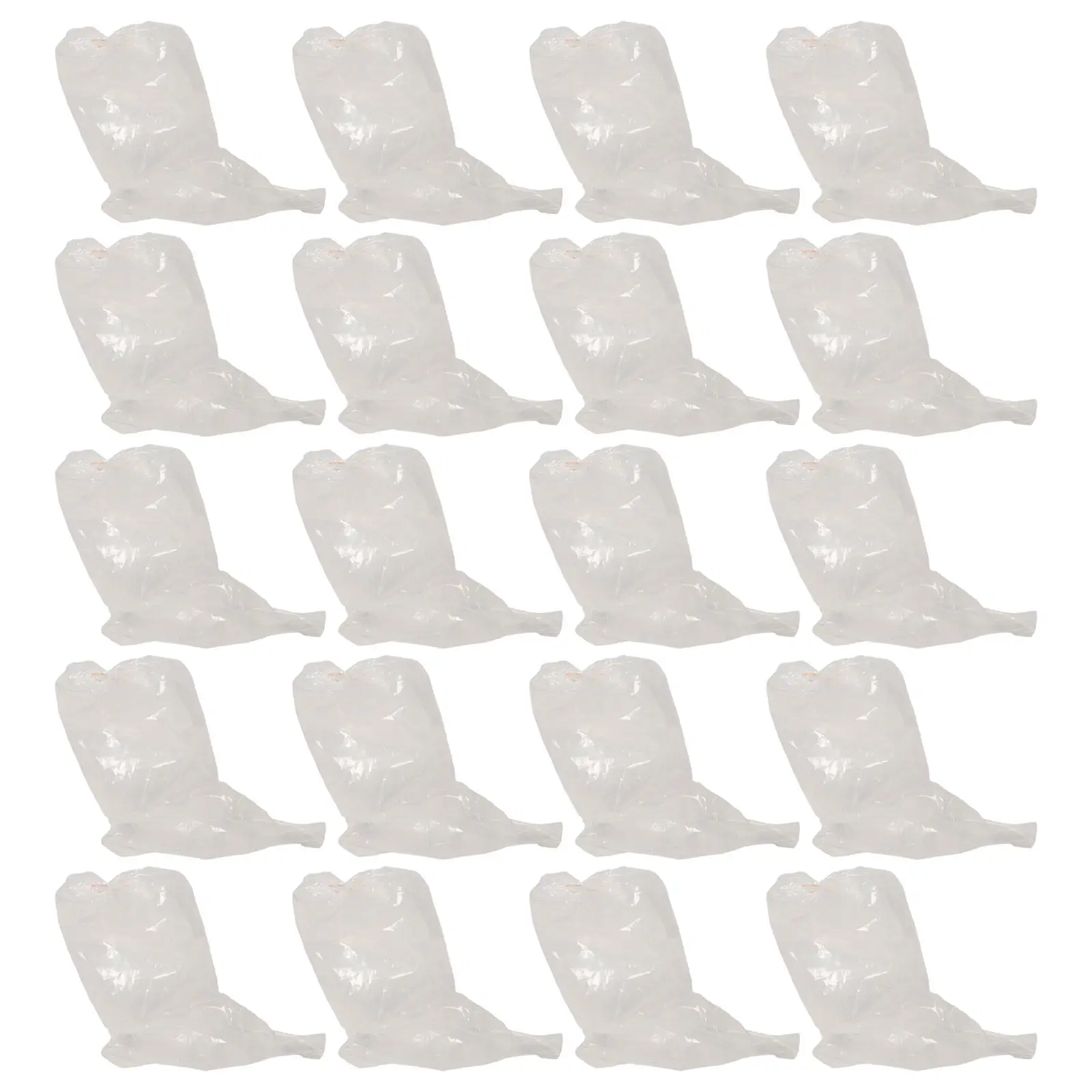 25Pairs Waterproof Leg Cast Protector Sleeve Thigh Cast Cover Shower Leg Wrap Wound Protection Fracture Recovery Lightweight