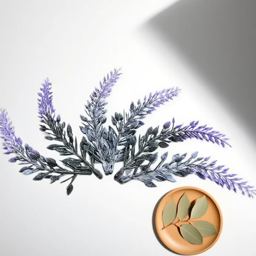 50 Stücke/80 Stücke Lavendel Kunststoff Blume DIY Hochzeit Geschenkbox Festival Dekoration Hause Vase Tisch Weihnachten Girlande Künstliche Pflanzen