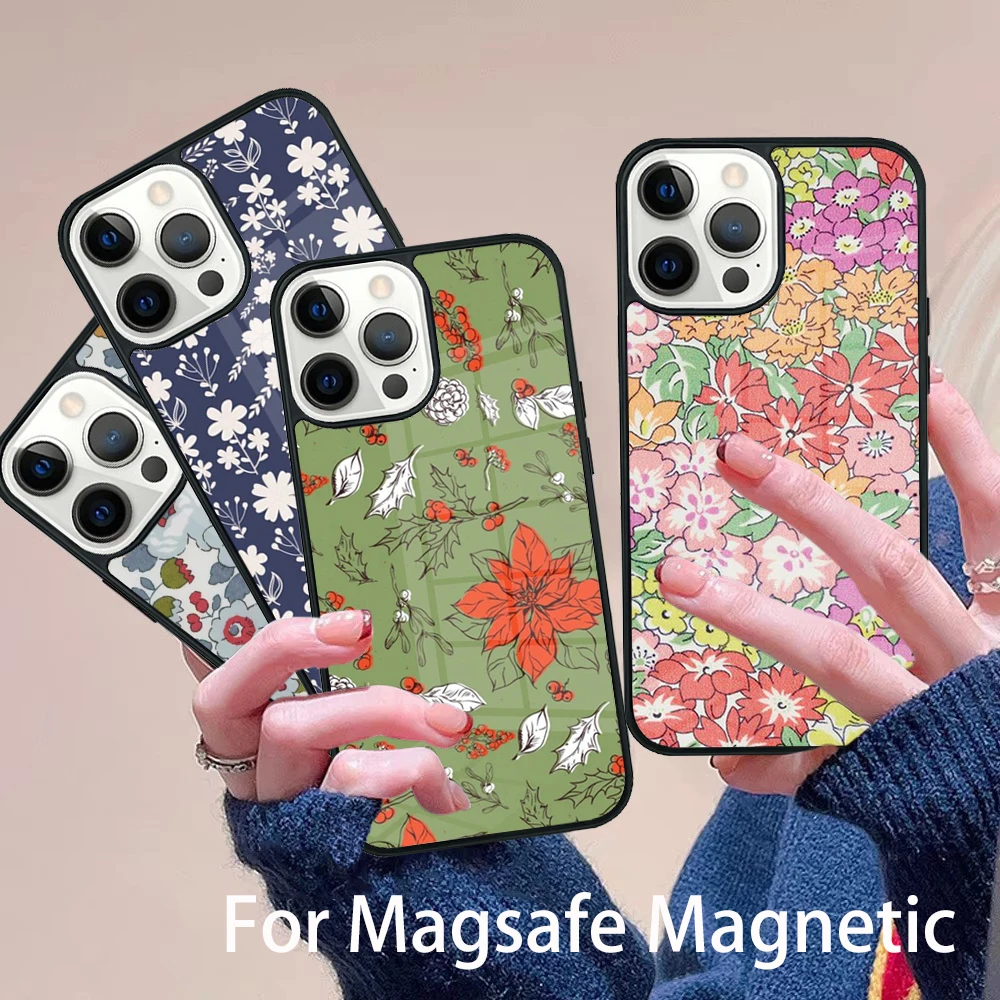 

Betsy Ann Wiltshire London Phone Case Magesafe Magnetic Wireless Charge Cover For IPhone 16 11 12 13 14 15 Pro Max Plus Mini