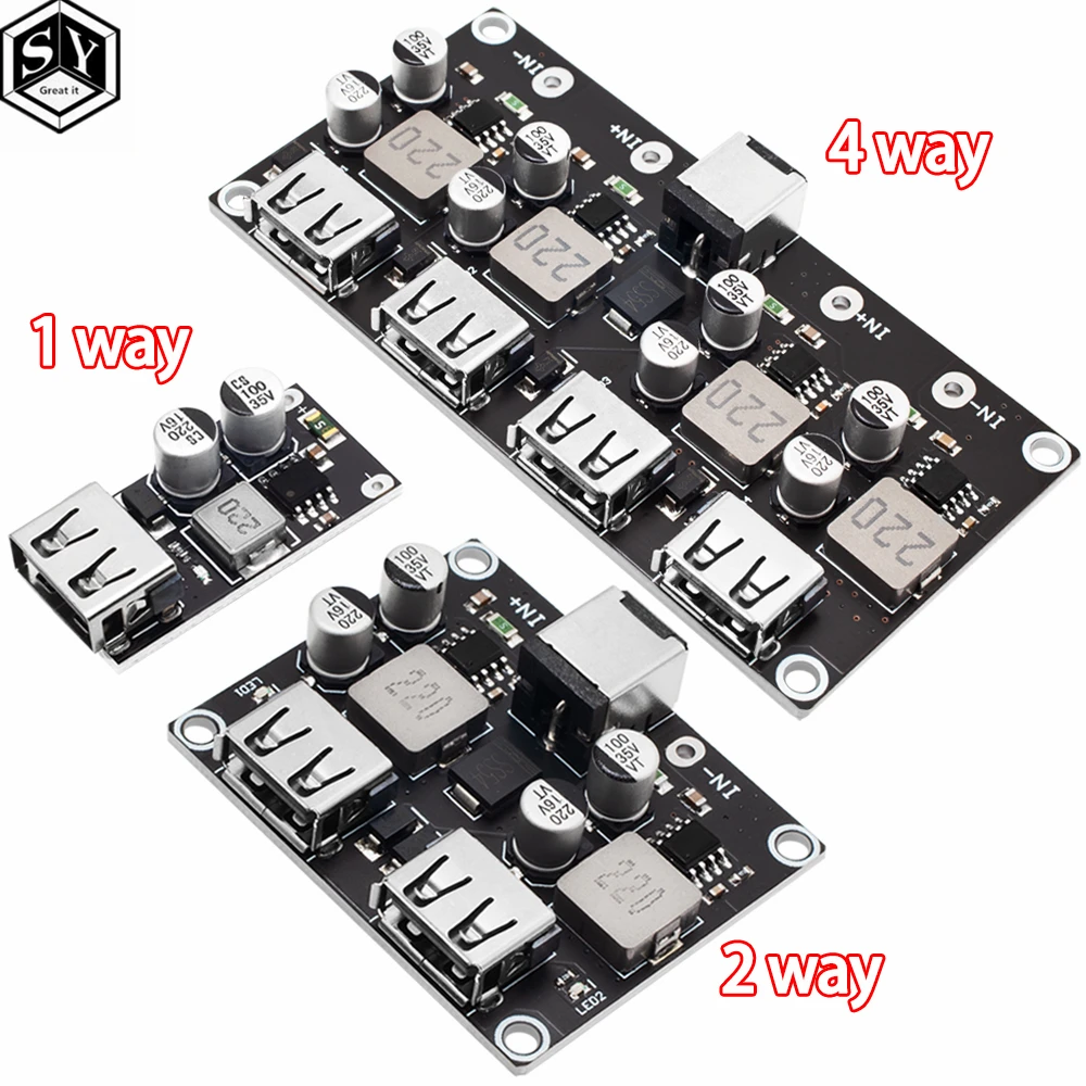 USB Fast Charging Buck Converter 6-32V