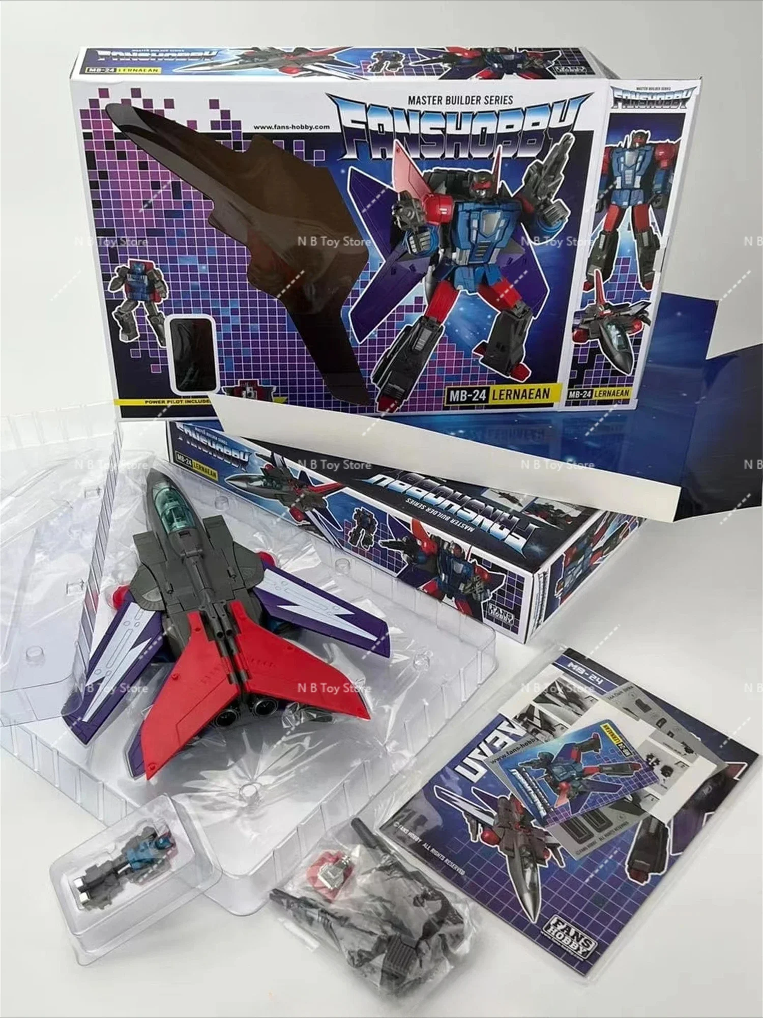 【Disponibile】 Fan di trasformazione del hobby MB-24 MB24 MB-24a MB24A Darkwing Dark Strike Robot Action Figure con scatola