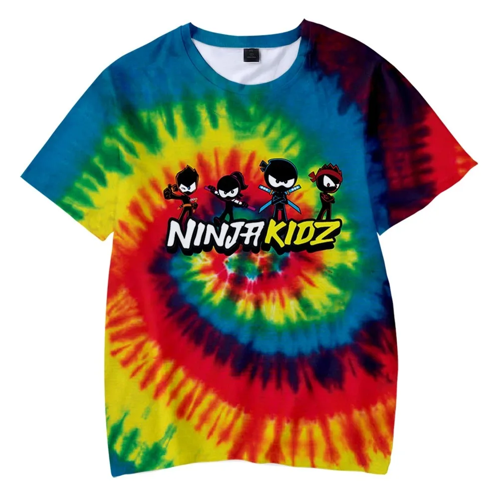 

Ninja Fam Merch Men's and Women's Short Sleeve T-shirt, Kidz 3D Crewneck clothing, casual style