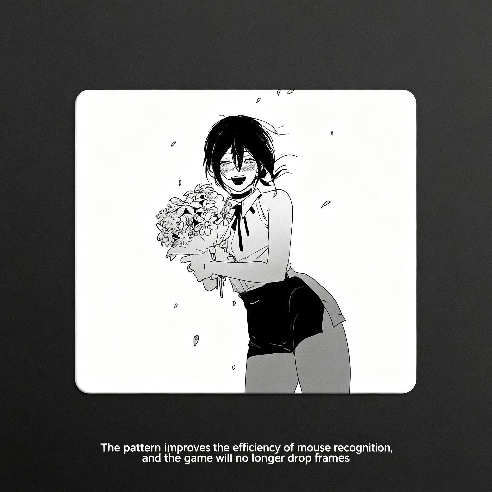 Comics Characters Glass Gaming Mouse Pad Frosted Surface Desk Tempered Glass Mouse Pad E-Sports FPS Game Glass Mat Mouse Pad