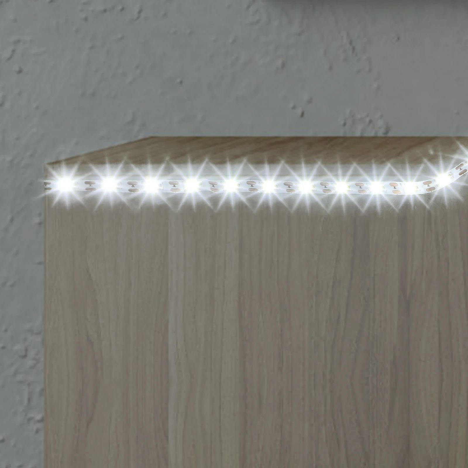 Striscia luminosa a LED dimmerabile touch da 2 pezzi, alimentata tramite USB, adesivo flessibile, per macchina da cucire, illuminazione, striscia adesiva per armadio guardaroba