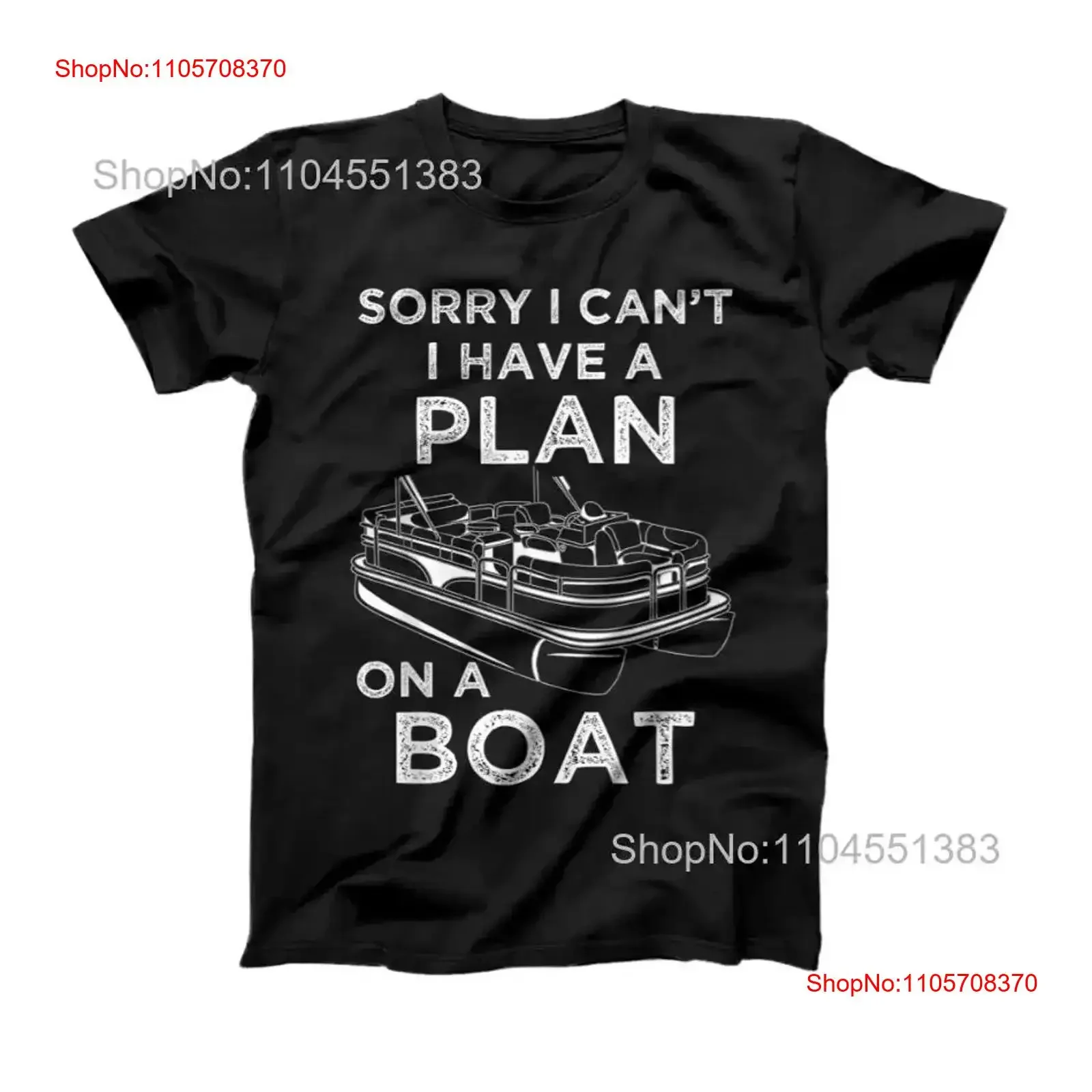 Pontoon Boat Captain have plan on a T Shirt Size S 5XL vintage Washed Versatile Casual homme Stretched Slightly Comfortable