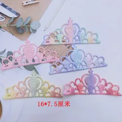10pcs New arrival Fabric Butterfly Love Pearl Butterfly parts for DIY kids hair shoes clothes accessories