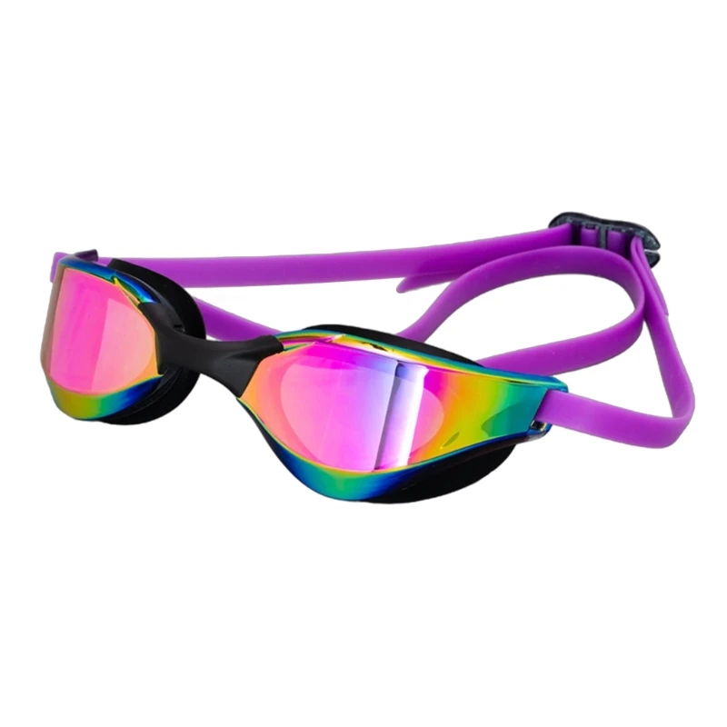 Antifog Swim Goggle Adult No Leaking UV Protections Clear Antifog Swim Goggle with Soft Silicones, Adjusted