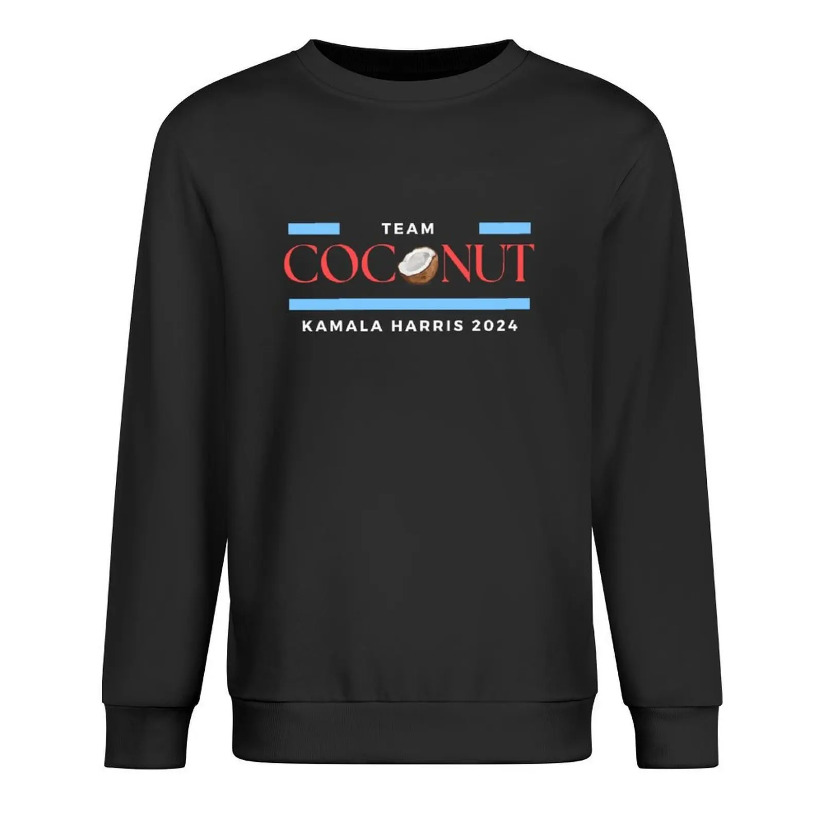 

Team Coconut Kamala Harris 2024 Pullover fashion men autumn men's winter sweater mens clothes hooded sweatshirt