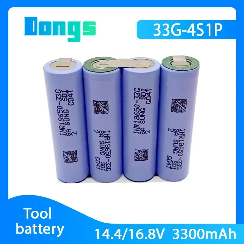 1S3P 2S1P 2S2P 4S1P 4S2P 5S1P 5S2P 6S1P 3.7~18V 18650 33G 3500mAh Rechargeable   Screwdriver Battery Maintenance or Assembly