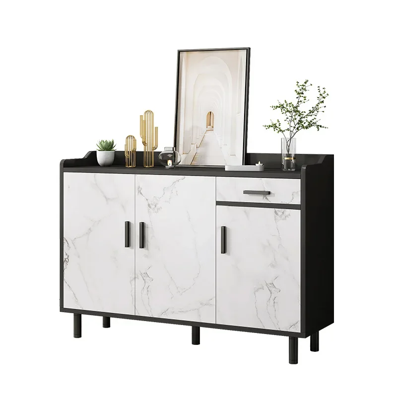 Dining side cabinet integrated storage  against the wall modern simple tea bar machine  tea cabinet household