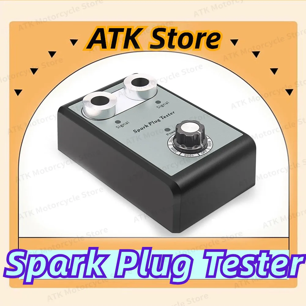 

Spark Plug Tester Ignition Plug Analyzer Car Motorcycle Spark Detector Ignition Coil Checker 12V Auto Diagnostic Tool