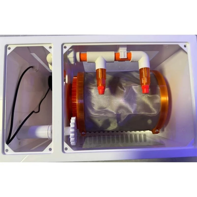 The miniature acrylic rectangular fish tank filter is perfect for  environment inside the aquarium in good condition