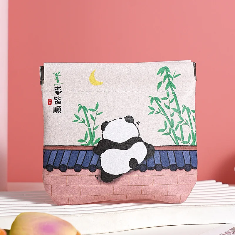 Fermeture automatique filaire casque poche rouge à lèvres sac cosmétique clé USB portable sac numérique câble de données sac de rangement