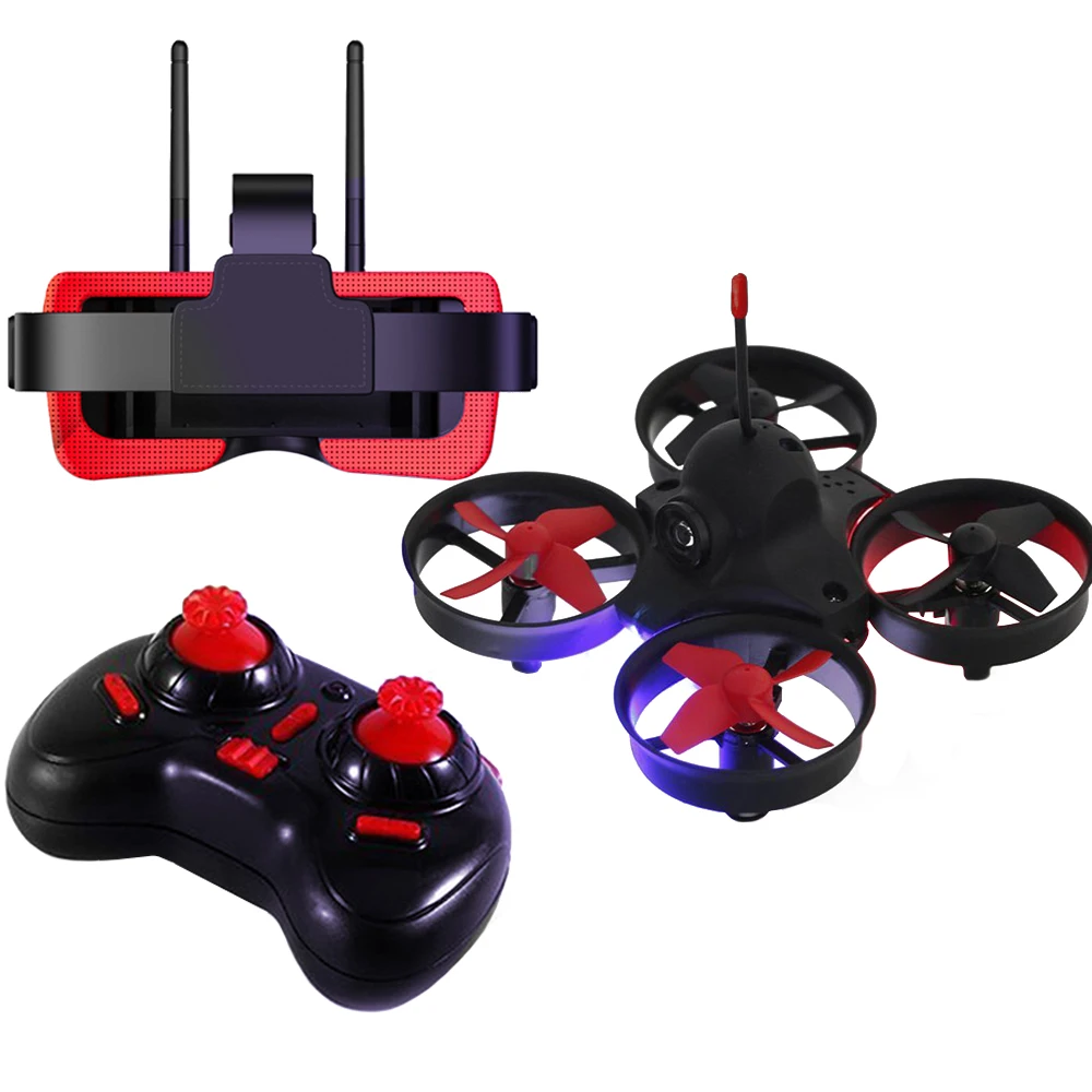 VR009 Micro RTF Racing Quadcopter FPV Drone Remote Controller LS-VR009 5.8G S2 800TVL 40CH Camera Goggles VR Headset