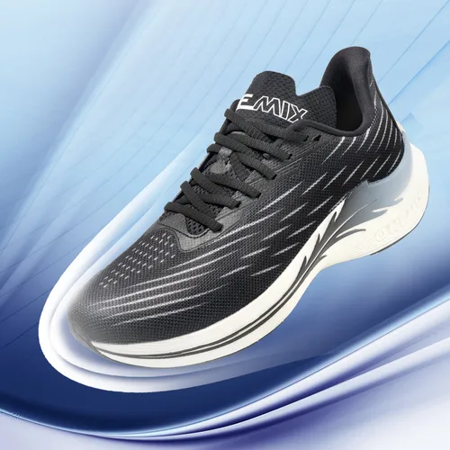 ONEMIX 통기성 메쉬 러닝화, 쿠션 슬립 온 스포츠 신발, 캐주얼 소프트 야외 남성 워킹 스니커즈, 조깅화 