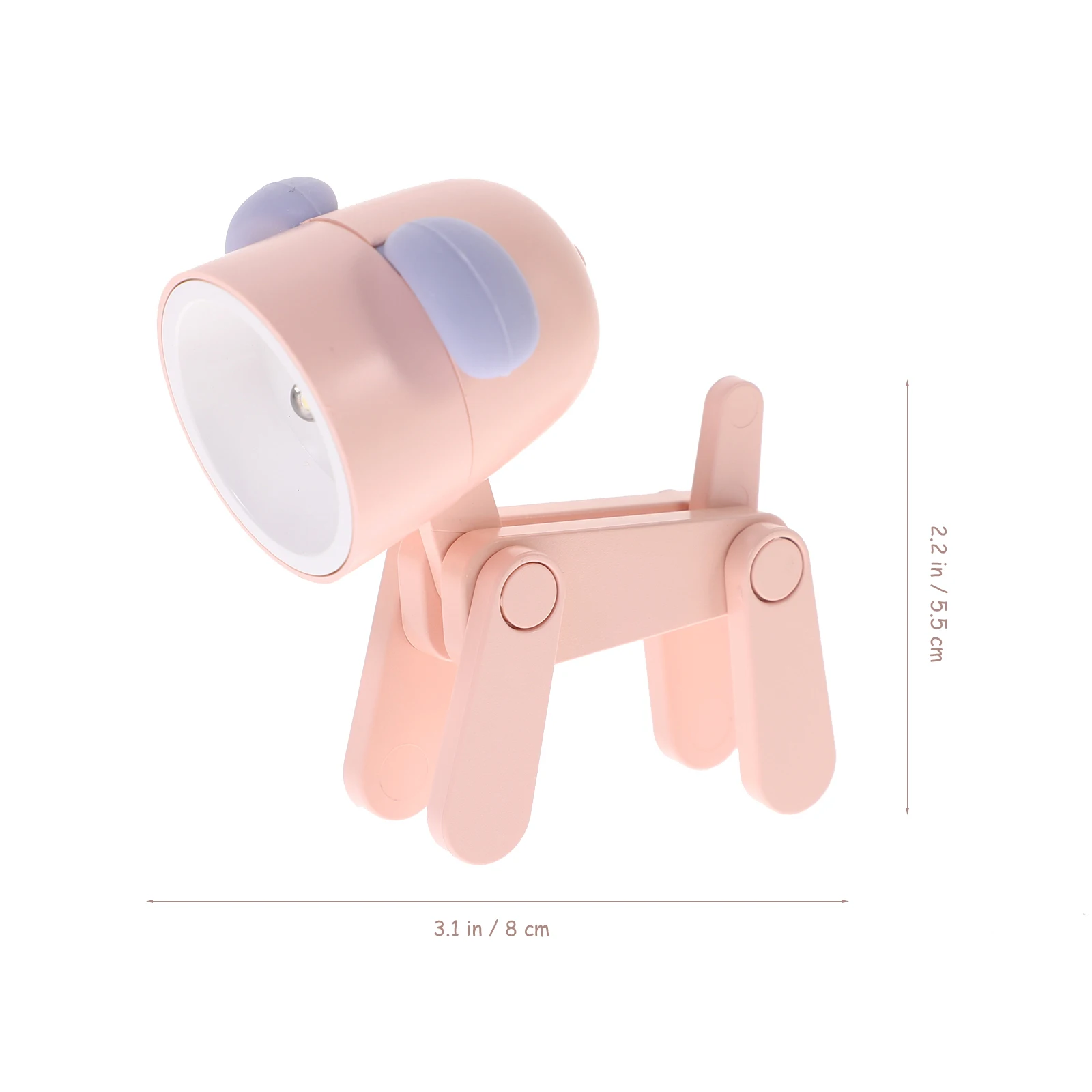 

6pcs Mini Night Light Dog Led Lamp Bedroom Decor Animal Table Light Portable Night Lights For Room Desk Decoration