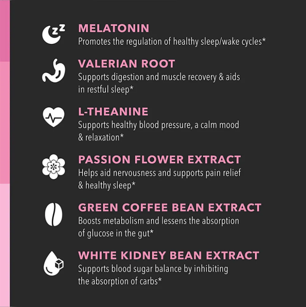 Night Time Fat Burner Supplement for Women, Belly Fat Burner & Tone Up Pills for Bloating & Metabolism, Appetite Suppressant view 4