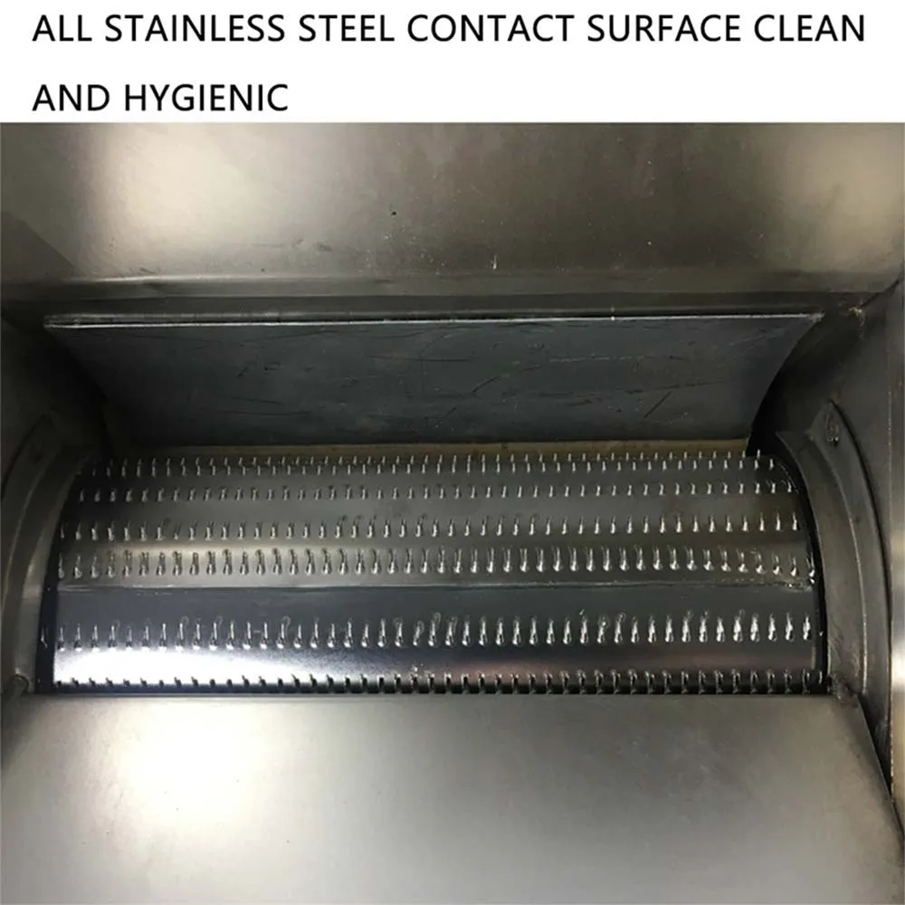 Commercial Potato Rinning Pulping Machine เครื่องบดผงสแตนเลสมัลติฟังก์ชั่น Pulping Machine