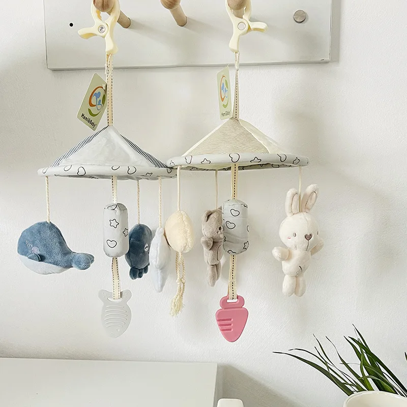 Jouet en Peluche pour Poussette de Bébé de 0 à 12 Mois, Pendentif, Animaux, Vent, Tendance