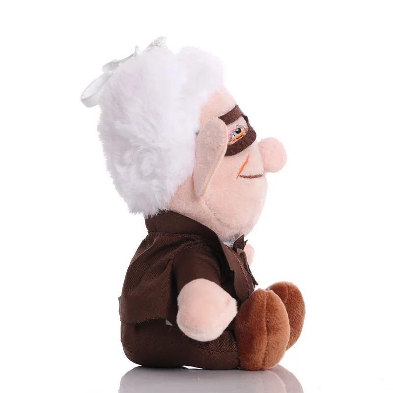 Disney Movie UP Cartoon Cute Grandfather Grandmother Soft Pillow Room Decor Collectible Toy Gift for Children