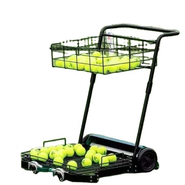 

Multifunction Metal Tennis Ball Cart Aluminium Sports Training Aid