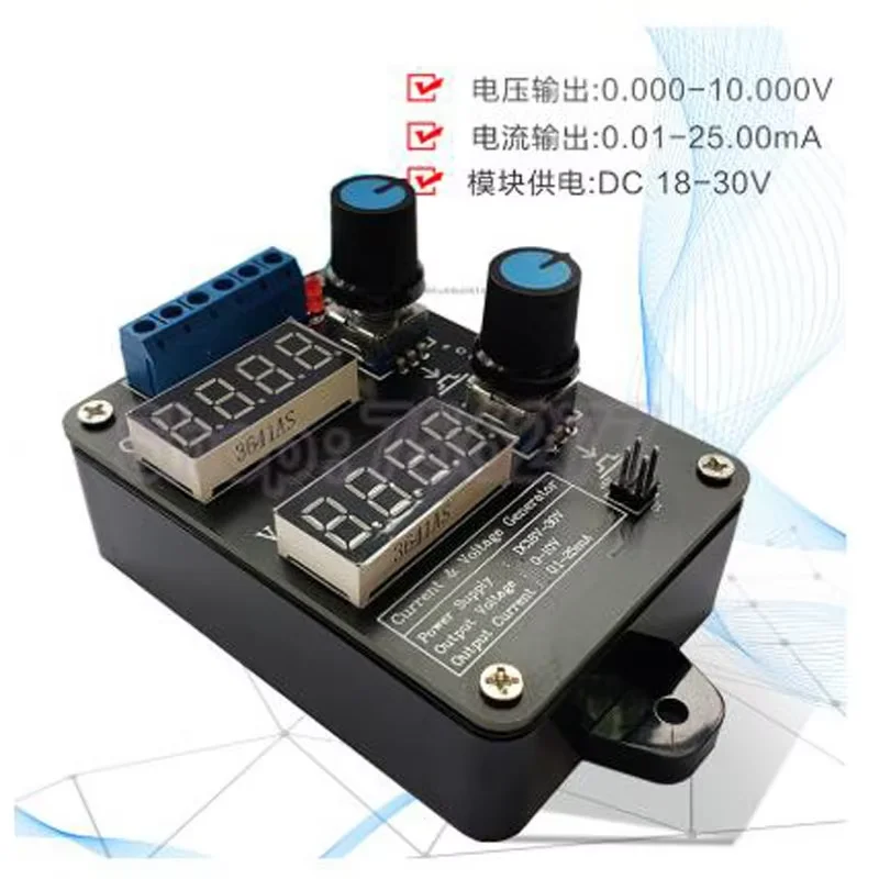 High precision handheld 0-10V voltage 4-20mA current generator signal generator current source Constant Current Source Debugging