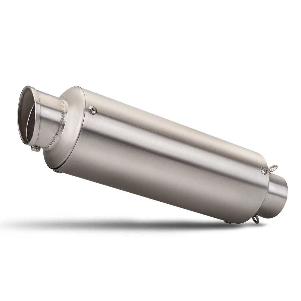 

Universal 51mm Motorcycle Exhaust Muffler Escape For R1 Cbr250rr Z250 Gsxr150 TS