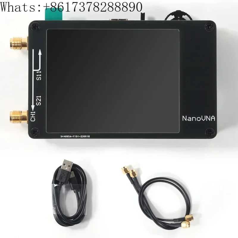 

NanoVNA-H upgraded antenna vector network antenna analyzer MF HF VHF UHF with SD card slot