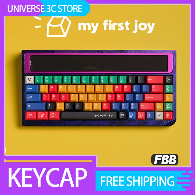 

Механическая клавиатура FBB, Оригинальная клавиатура Cherry 152key my first Joy, Hot Sublimation PBT, аксессуары для подарка