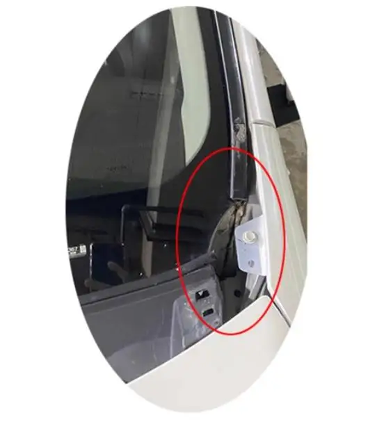 1 Piece Front Windows Sreen Water Deflector Deck Plate for Toyota RAV4 2009-2012 Windshield Wiper Rain Cowl Trim for RAV-4