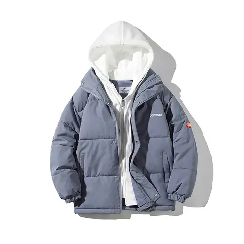 Women's Winter Oversize Jacket Down Cotton Padded Coat Female Loose Casual Overcoat Female Fashion Men Hooded Short Parkas - Image 7