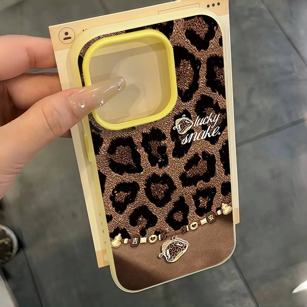 Für Samsung Galaxy S21 S26 S25 S24 S23 S22 Ultra Plus FE Hülle Luxus Leopardenmuster Cover Für A37 A36 A54 A55 A56 Staubdichte Schutzhülle – Detail 8