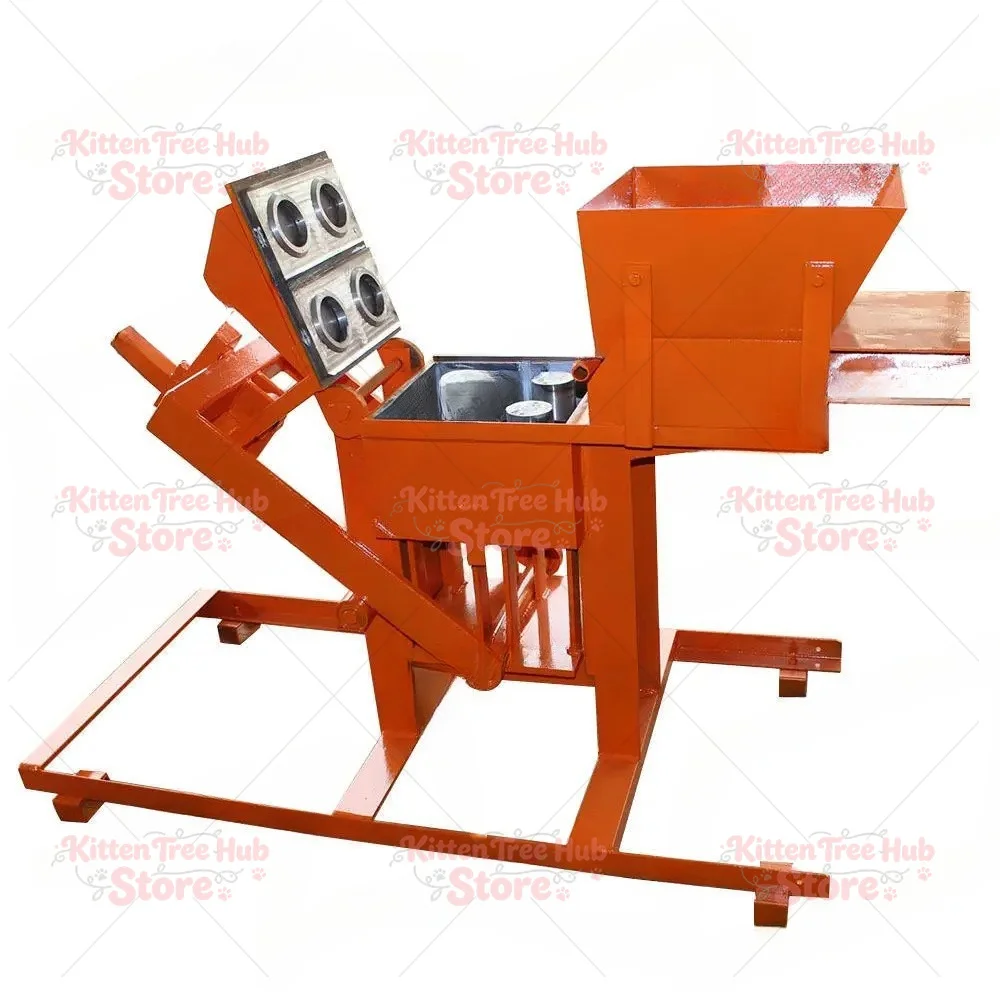 Manual clay brick machine, small, clay brick machine