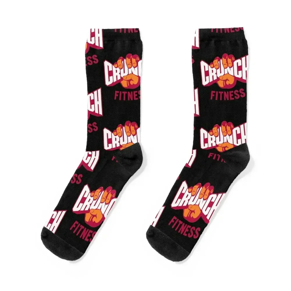 Attractive Crunch Fitness Logo Socks funny gifts custom Men's Lots Women's Socks Men's