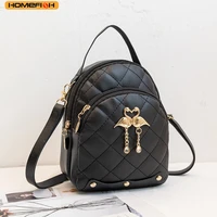 HOMEFISH Women Fashion Backpack Ins New Style Female Handbag Leisure Mini Fashion Women Backpacks Phone Packs MIni Backpack 6