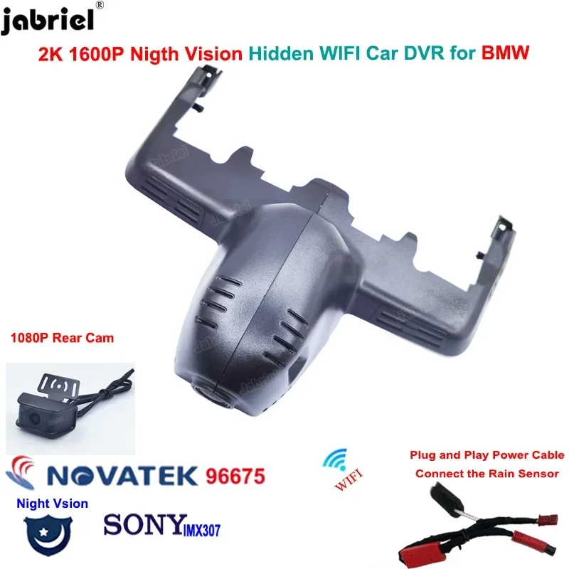2K 1440P Wifi Dash Cam Car DVR Video Recorder For BMW 840i 840d m850i For BMW G14 G15 G16 8 Series Convertible Coupe 2018-2022